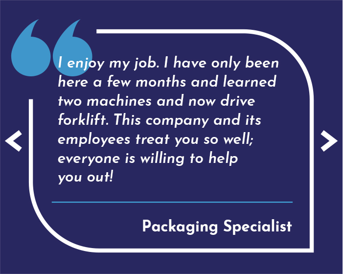 Packaging specialist quote